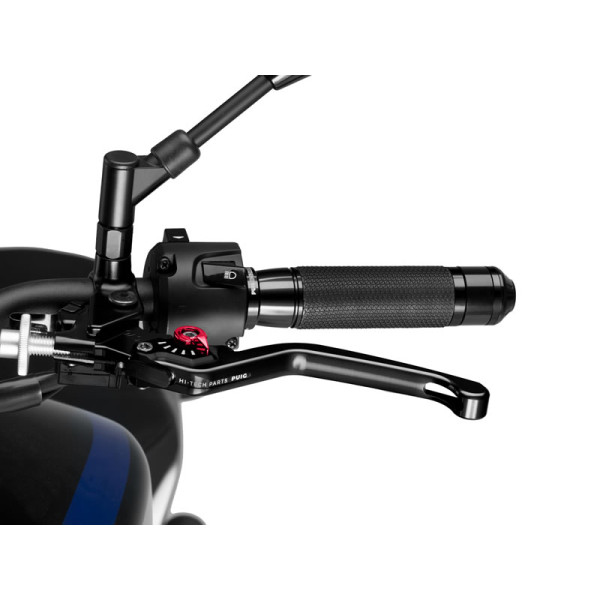 Puig Fixed V3 Clutch (Black Lever With Blue Selector) Red